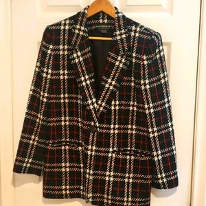 Vintage Plaid Blazer